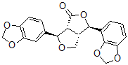 CAS#: 139402-21-4, (1R,3aS,4R,6aR)-4-(1,3-Benzodioxol-4-Yl)-1-(1,3-Benzodioxol-5-Yl)-3,3a,4,6a-Tetrahydro-1H-Furo[3,4-c]Furan-6-One