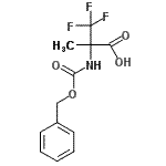 CAS#: 139520-43-7, 2-{[(Benzyloxy)Carbonyl]Amino}-3,3,3-Trifluoro-2-Methylpropanoic Acid