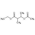 CAS#: 139564-43-5, Ethyl 3-Acetoxy-2-Methylbutanoate