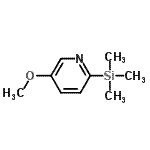 CAS#: 139585-64-1, 5-Methoxy-2-(Trimethylsilyl)Pyridine