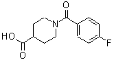 CAS 登录号：139679-45-1， 1-(4-氟苯甲酰)-4-哌啶羧酸