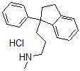 CAS#: 13972-95-7, N-Methyl-3-(1-phenyl-1-indanyl)propan-1-amine hydrochloride