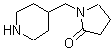CAS#: 139726-90-2, 1-(4-Piperidinylmethyl)-2-Pyrrolidinone