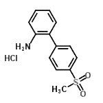 CAS#: 139769-14-5, 4'-(Methylsulfonyl)-2-Biphenylamine Hydrochloride (1:1)