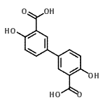 CAS#: 13987-45-6, 4,4'-Dihydroxy-3,3'-Biphenyldicarboxylic Acid