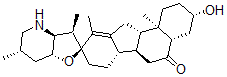 CAS#: 139893-27-9, (3beta,5alpha,23beta)-17,23-Epoxy-3-hydroxy-Veratraman-6(5H)-one