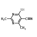 CAS#: 13996-06-0, 2,4-Dimethyl-6-Thioxo-1,6-Dihydro-5-Pyrimidinecarbonitrile