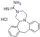 CAS#: 139995-66-7, 2-Carboxamidino-1,2,3,4,10,14b-hexahydrodibenzo(c.f.)pyranzino(1,2-a)azepine hydrochloride