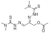 CAS#: 140158-63-0, [(2Z,3E)-2,3-Bis(Dimethylcarbamothioylhydrazinylidene)Propyl] Acetate