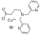 CAS#: 140160-00-5, Copper 4-(Bis(Pyridin-2-Ylmethyl)Amino)Butanoate Bromide