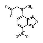 CAS#: 140164-85-8, N-Methyl-N-(7-Nitro-2,1,3-Benzoxadiazol-4-Yl)Glycyl Chloride