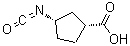CAS#: 140210-16-8, (1R,3S)-3-Isocyanatocyclopentanecarboxylic Acid