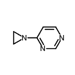 CAS#: 140212-80-2, 4-(1-Aziridinyl)Pyrimidine