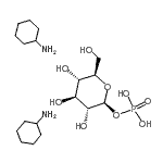 CAS#: 14034-70-9, Cyclohexanamine - 1-O-Phosphono-beta-D-Glucopyranose (2:1)