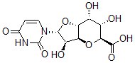 CAS#: 140447-96-7, (2R,3R,3aS,5S,6S,7R,7aR)-2-(2,4-Dioxopyrimidin-1-Yl)-3,6,7-Trihydroxy-3,3a,5,6,7,7a-Hexahydro-2H-Furo[5,4-e]Pyran-5-Carboxylic Acid