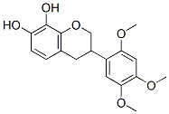 CAS 登录号：140455-97-6， (3S)-3-(2,4,5-三甲氧基苯基)色满-7,8-二醇