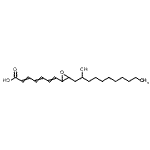 CAS#: 140460-58-8, 7-[3-(2-Hydroxyundecyl)-2-Oxiranyl]-2,4,6-Heptatrienoic Acid