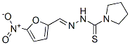 CAS 登录号:14052-77-8, 1-(5-硝基呋喃亚甲基)-2-(1-吡咯烷基硫代甲酰)肼