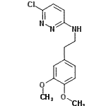 CAS 登录号：140628-39-3， 6-氯-N-[2-(3,4-二甲氧基苯基)乙基]哒嗪-3-胺