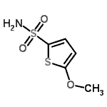 CAS#: 140646-38-4, 5-Methoxy-2-Thiophenesulfonamide