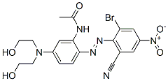 CAS#: 14071-35-3, N-[5-[Bis(2-Hydroxyethyl)Amino]-2-[(2-Bromo-6-Cyano-4-Nitrophenyl)Azo]Phenyl]-Acetamide
