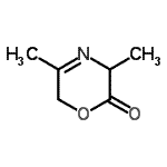 CAS#: 140925-24-2, 3,5-Dimethyl-3,6-Dihydro-2H-1,4-Oxazin-2-One