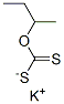 CAS 登录号：141-96-8， O-仲-丁基二硫代碳酸钾