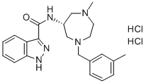 CAS#: 141034-42-6, N-[(6R)-1-Methyl-4-[(3-Methylphenyl)Methyl]-1,4-Diazepan-6-Yl]-1H-Indazole-3-Carboxamide Dihydrochloride