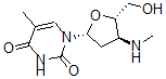 CAS 登录号：141039-00-1， 1-[(2R,4S,5S)-5-(羟基甲基)-4-甲基氨基四氢呋喃-2-基]-5-甲基嘧啶-2,4-二酮