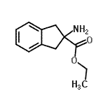 CAS#: 141104-65-6, Ethyl 2-Amino-2-Indanecarboxylate