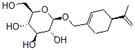 CAS#: 141206-20-4, (2R,3S,4S,5R,6R)-2-(Hydroxymethyl)-6-[[(4S)-4-Prop-1-En-2-Yl-1-Cyclohexenyl]Methoxy]Oxane-3,4,5-Triol