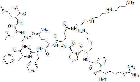CAS#: 141231-59-6, 5-(N-(3-((4-((3-Aminopropyl)amino)butyl)amino)propyl)-L-glutamine)substance P