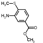 CAS#: 141238-13-3, Methyl 3-Amino-4-(Methylsulfanyl)Benzoate