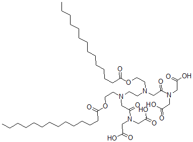 CAS#: 141433-28-5, 2-[[2-[2-[[2-(Bis(Carboxymethyl)Amino)-2-Oxoethyl]-(2-Tetradecanoyloxyethyl)Amino]Ethyl-(2-Tetradecanoyloxyethyl)Amino]Acetyl]-(Carboxymethyl)Amino]Acetic Acid