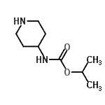 CAS#: 141498-57-9, Isopropyl 4-Piperidinylcarbamate