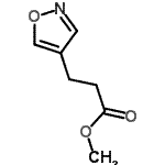 CAS#: 141501-28-2, Methyl 3-(1,2-Oxazol-4-Yl)Propanoate