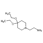 CAS#: 141529-06-8, 2-(4,4-Diethoxy-1-Piperidinyl)Ethanamine