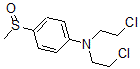 CAS 登录号：141612-08-0， N,N-二(2-氯乙基)-4-甲基亚磺酰基苯胺