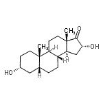 CAS#: 14167-50-1, (3alpha,5beta,16alpha)-3,16-Dihydroxyandrostan-17-One