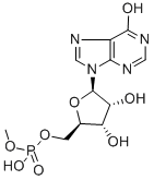 CAS#: 141673-59-8, [(2R,3S,4R)-3,4-Dihydroxy-5-(6-Oxo-3H-Purin-9-Yl)Oxolan-2-Yl]Methyl Methyl Hydrogen Phosphate