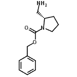 CAS 登录号：141774-68-7， 苄基(2S)-2-(氨基甲基)-1-吡咯烷羧酸酯
