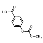 CAS#: 14180-11-1, 4-[(Methoxycarbonyl)Oxy]Benzoic Acid