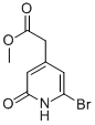 CAS 登录号：141807-52-5， 6-溴-1,2-二氢-2-氧代-4-吡啶乙酸甲酯
