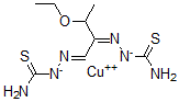 CAS#: 14186-84-6, 3-Ethoxy-2-oxobutyraldehyde bis(thiosemicarbazonato)copper(II)
