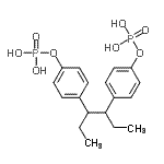 CAS#: 14188-82-0, 3,4-Hexanediyldi-4,1-Phenylene Bis[Dihydrogen (Phosphate)]