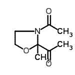 CAS#: 141916-15-6, 1,1'-(2-Methyl-1,3-Oxazolidine-2,3-Diyl)Diethanone