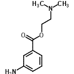 CAS 登录号：141998-47-2， 2-(二甲基氨基)乙基3-氨基苯甲酸酯