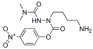 CAS#: 142182-00-1, (4-Nitrophenyl) N-(4-Aminobutyl)-N-(Dimethylcarbamoylamino)Carbamate