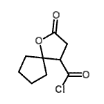 CAS#: 142183-70-8, 2-Oxo-1-Oxaspiro[4.4]Nonane-4-Carbonyl Chloride