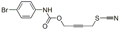 CAS 登录号：14223-12-2， N-(4-溴苯基)氨基甲酸4-硫氰酸基-2-丁炔基酯